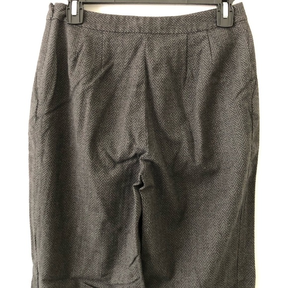 St. John Collection Gray Straight Leg Trouser Pants 6 - Picture 4 of 10